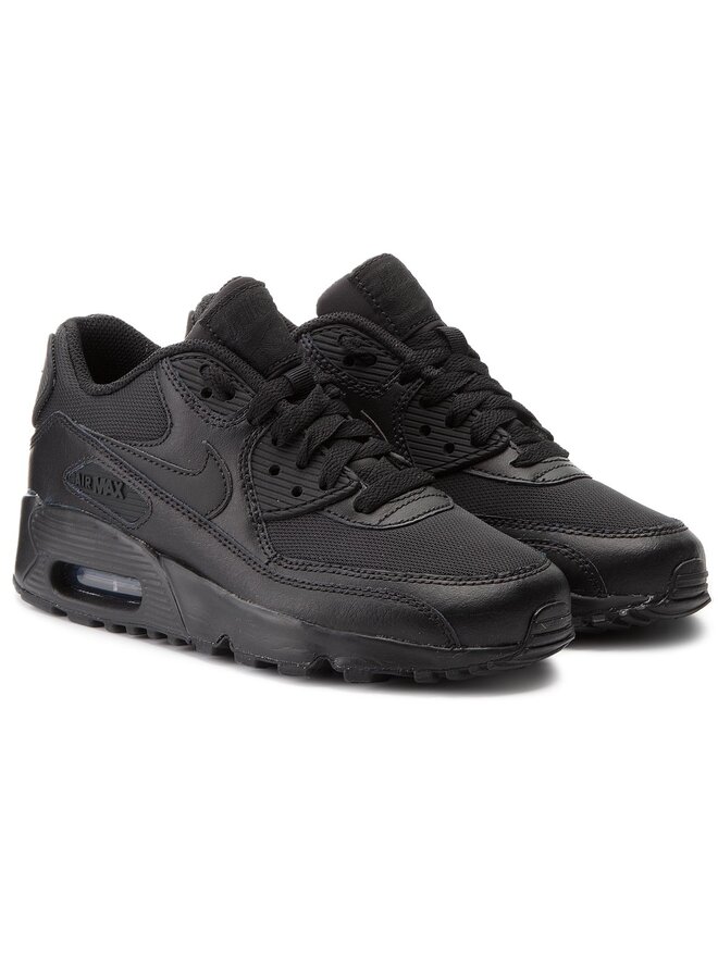 Nike Sneakers Nike Air Max 90 Mesh (GS) 833418 001 Schwarz