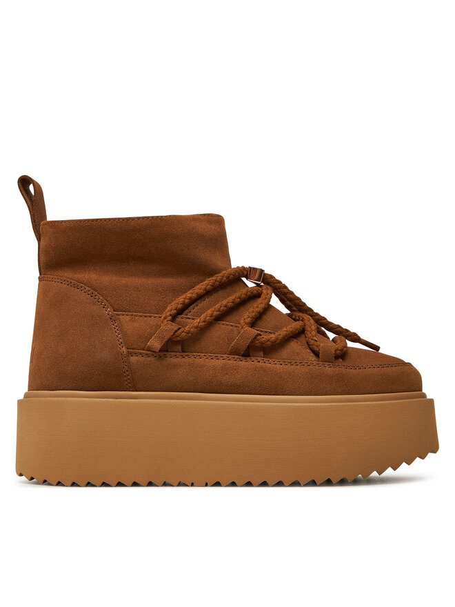 Inuikii Škornji za sneg Inuikii Classic Low Platform 75204-004 Rjava