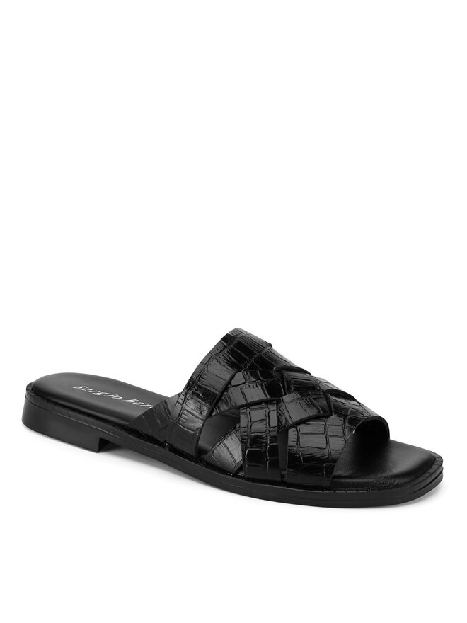 Sergio Bardi Papucs Sergio Bardi RST-D1079-01SB Fekete