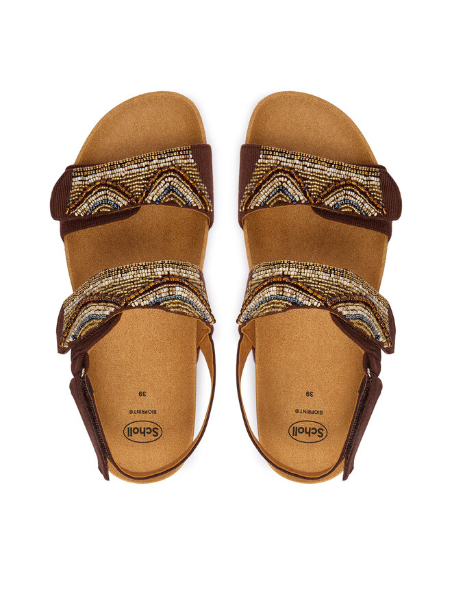 Scholl Sandalen Scholl Zafirah 2.0 B/S Med. MF00653 Braun