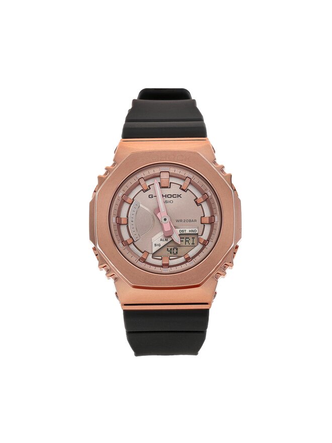 Baby g shock black and rose gold online
