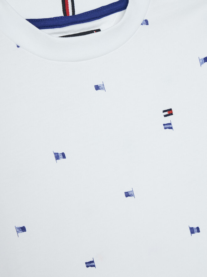 Tommy Hilfiger Tommy Hilfiger Marškinėliai KB0KB09353 S Balta Regular Fit