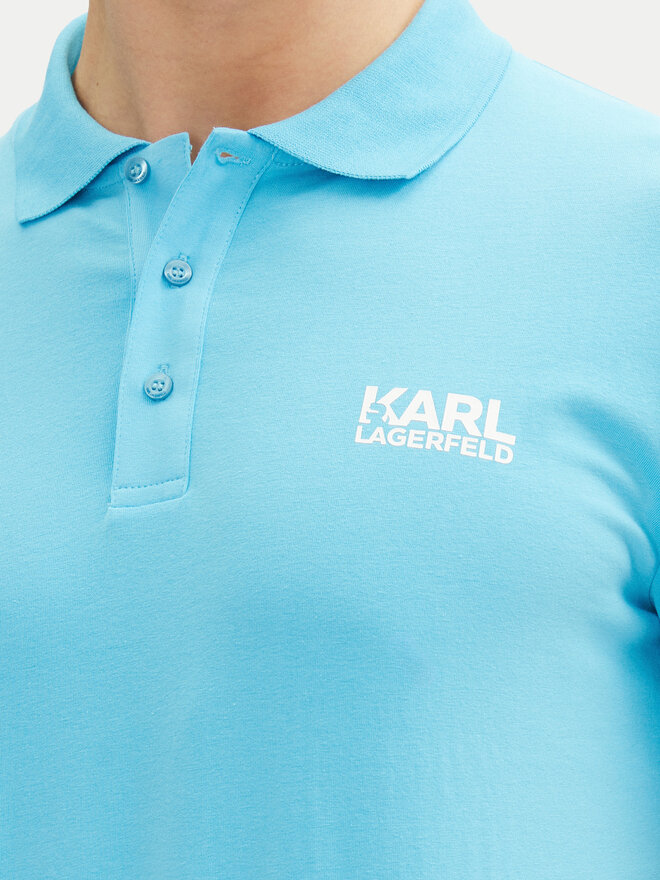 KARL LAGERFELD KARL LAGERFELD Poloshirt 745088 552235 Himmelblau Regular Fit