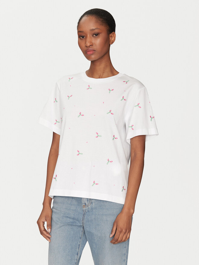 Marella Marella Футболка Feluca 2513971034 Білий Regular Fit