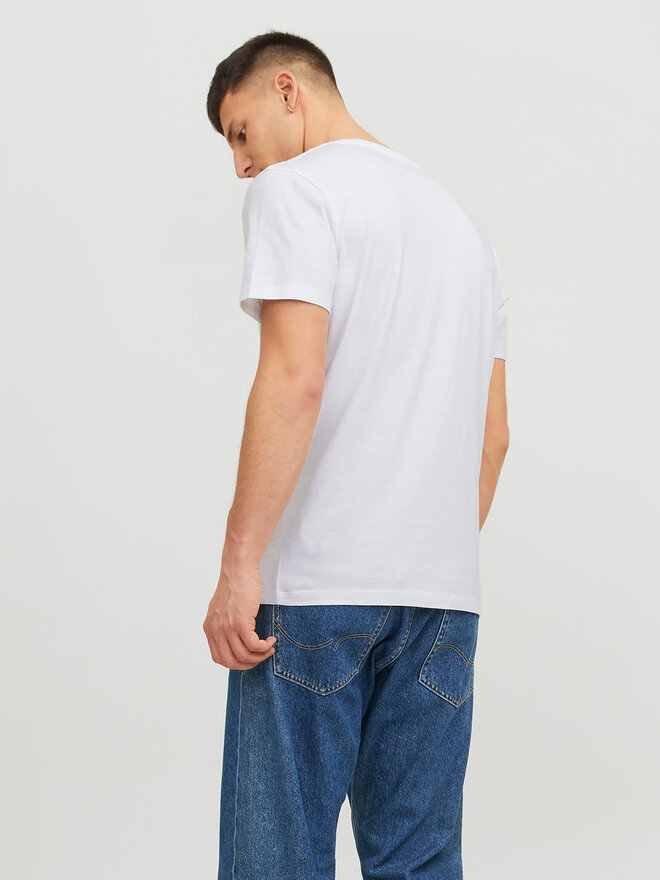 Jack&Jones Jack&Jones Camiseta Corp 12233999 Blanco Standard Fit