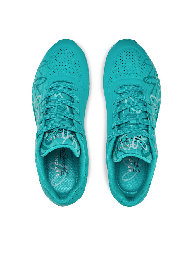 Skechers Sneakersy Skechers 155507/TEAL Zielony