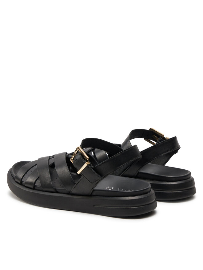 Geox Sandalen Geox D Xand 2S D35PAB 00043 C9999 Schwarz