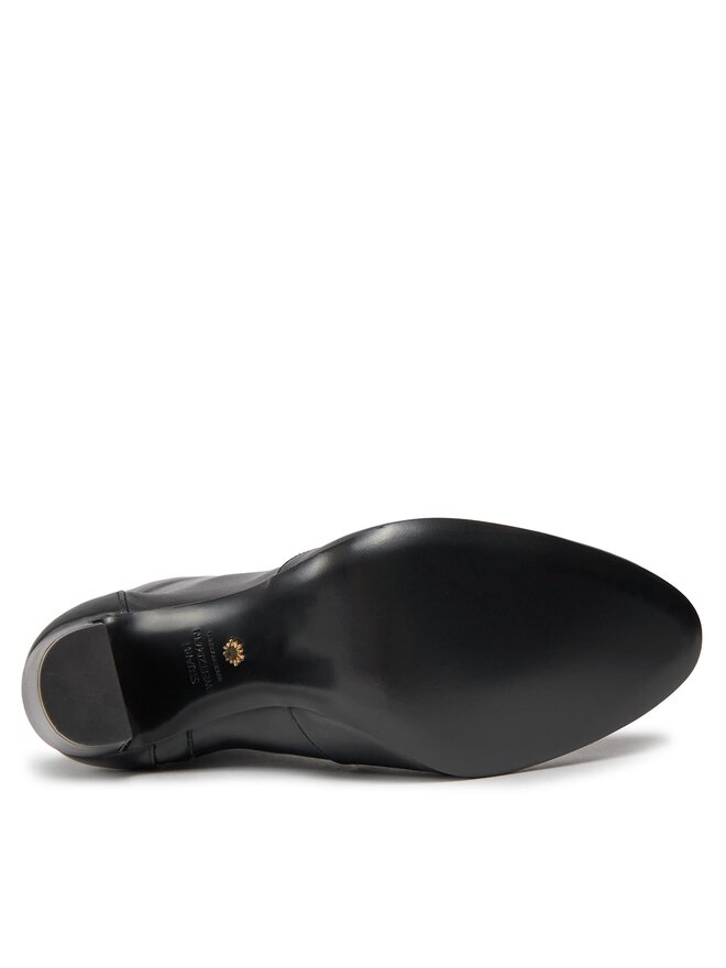 Stuart Weitzman Ботильйони Stuart Weitzman Vida 100 Zip Bootie SG232 Чорний