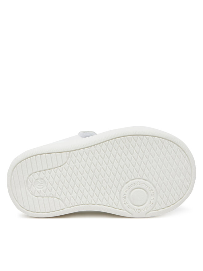 Calvin Klein Jeans Sneakersy Calvin Klein Jeans Low Cut VelCro V1A9-82007-1355X Biały