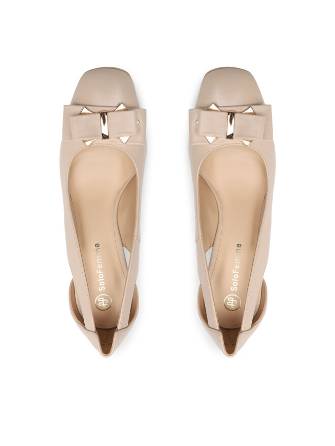 Solo Femme Īsi apavi Solo Femme 20508-31-L98/000-04-00 Bēšs