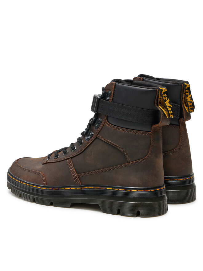 Dr. Martens Anfibi Dr. Martens Combs Tech Leather 27804201 Marrone