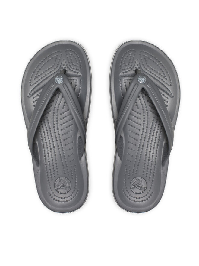 Crocs Zehentrenner Crocs Crocband Flip 11033 Grau