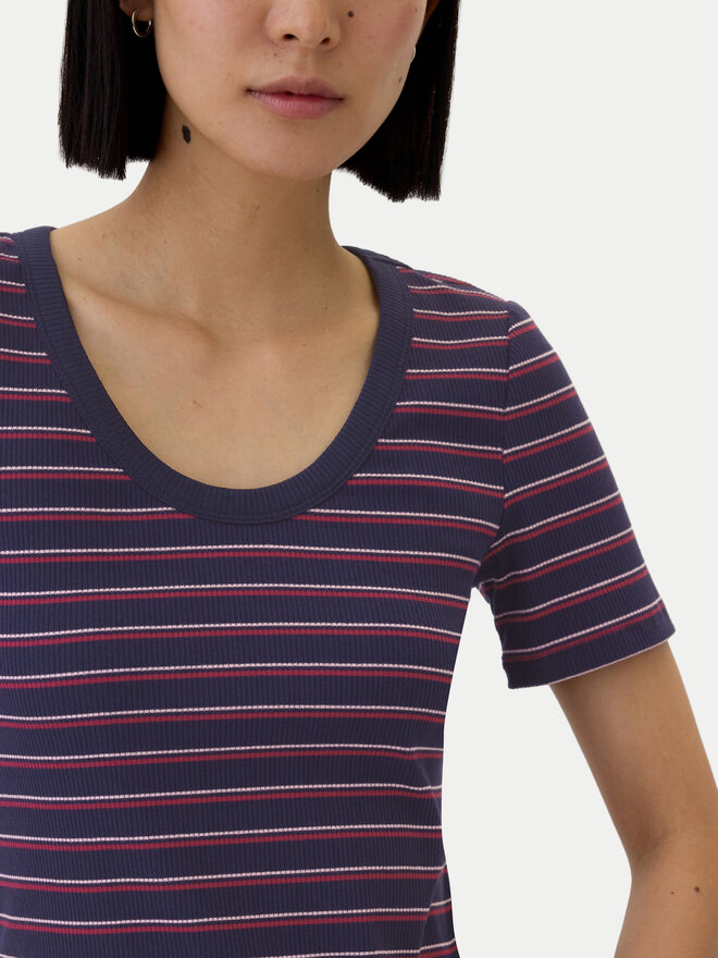 Gap Gap Póló 541064-02 Sötétkék Regular Fit