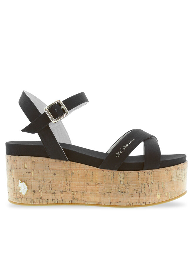 U.S. Polo Assn. Szandál U.S. Polo Assn. Loren LOREN002 Fekete