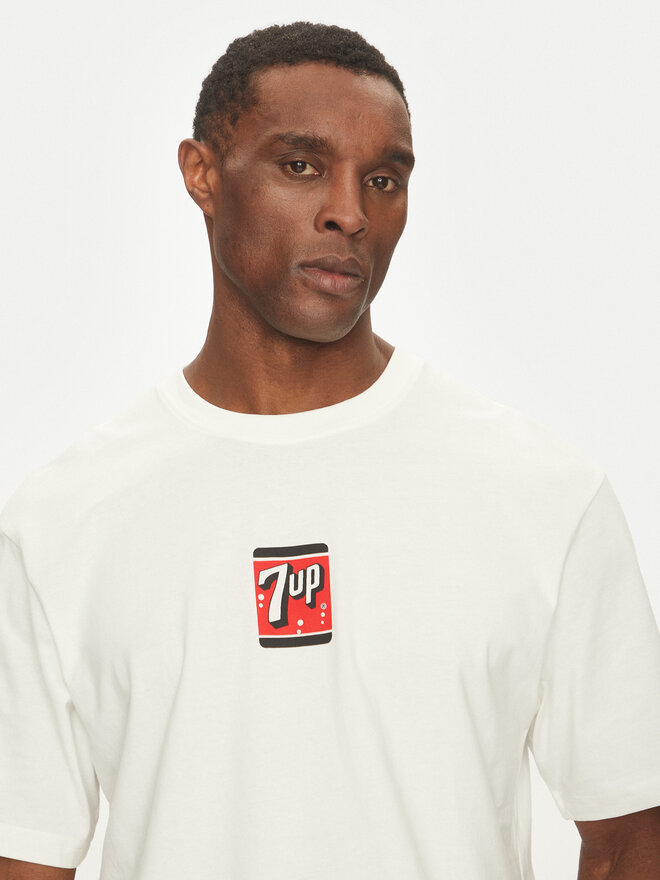 Only & Sons Only & Sons Camiseta 7Up 22033847 Blanco Relaxed Fit