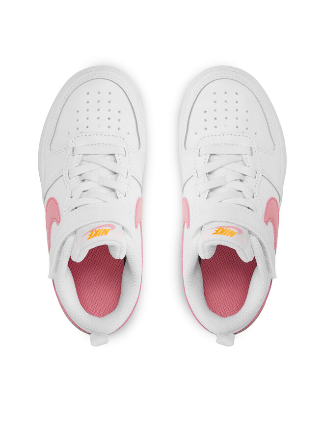 Nike Sneakersy Nike Court Borough Low 2 (Psv) BQ5451 124 Biela