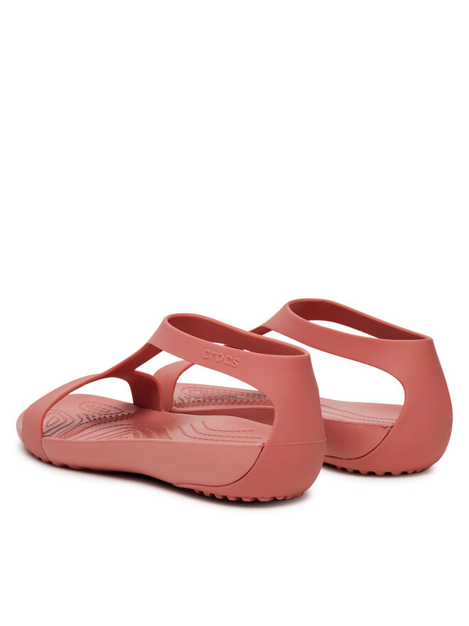 Crocs Sandały Crocs SERENA SANDAL 205469-682 Różowy