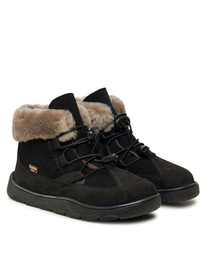 Froddo Μποτίνια Froddo Zeru Tex Cosy Barefoot G3110258-5 S Μαύρο