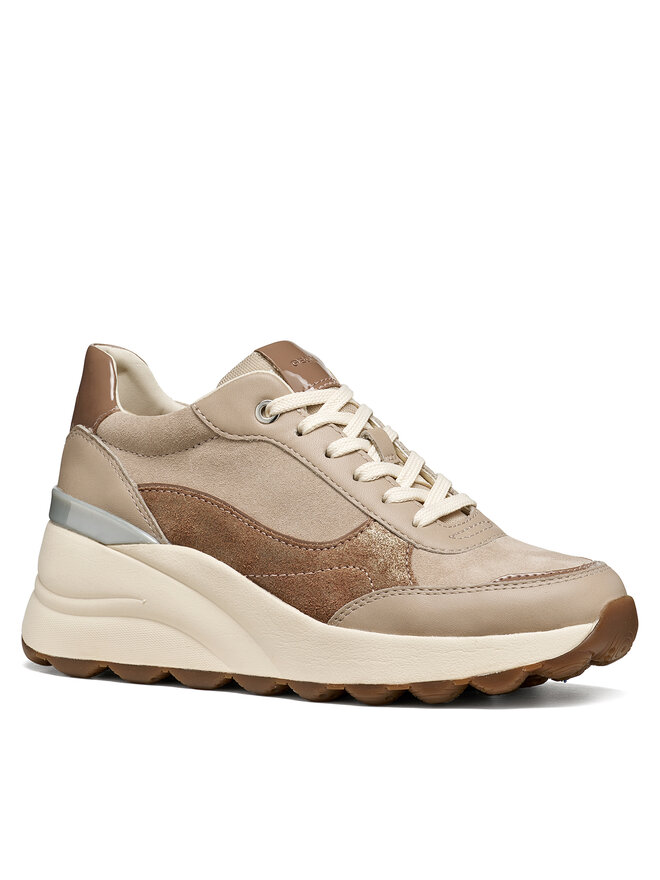 Geox Sneakers Geox D Spherica Ec13 D65WAB 2285 C5288 Beige