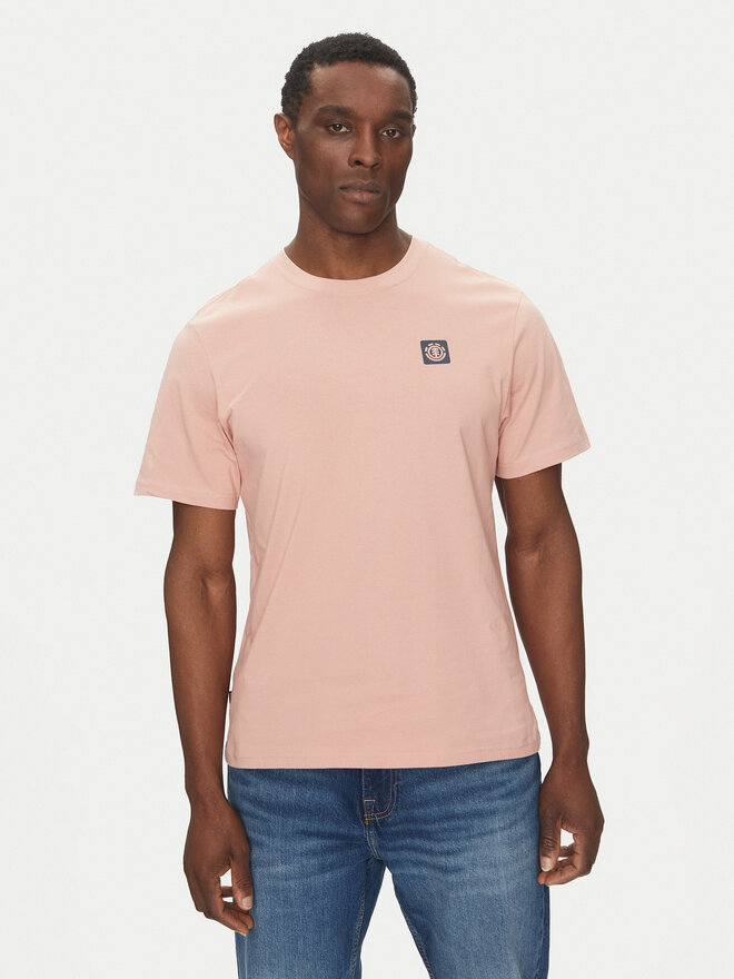 Element Element Camiseta ELYZT00496 Rosa Regular Fit