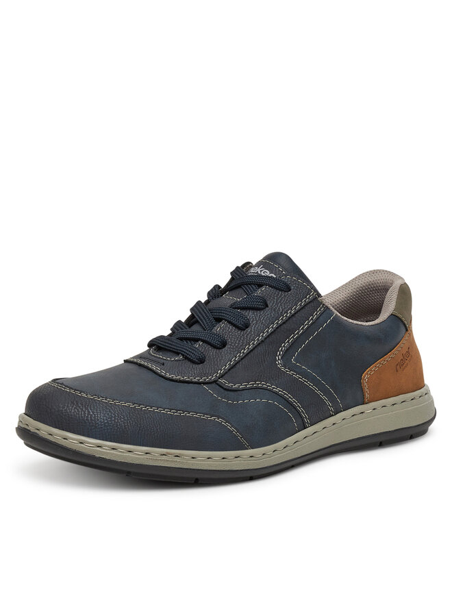 Rieker Sneakersy Rieker 17304-14 Tmavomodrá