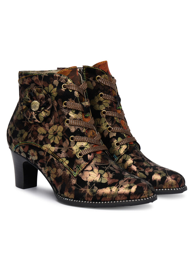 Laura Vita Botines planos Laura Vita Elcodieo 01 Negro