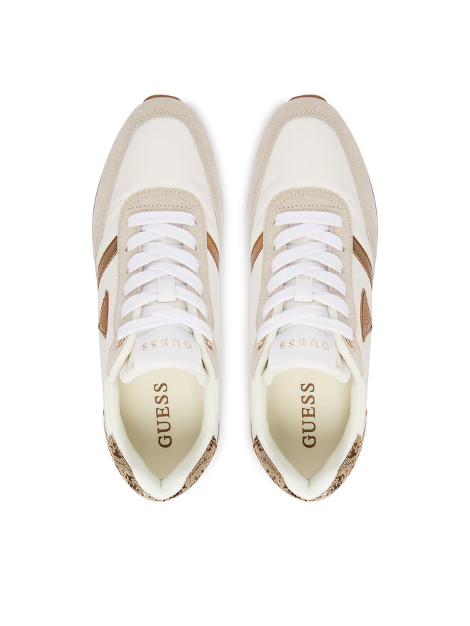 Guess Sneakers Guess FLPEAG ELE12 Écru