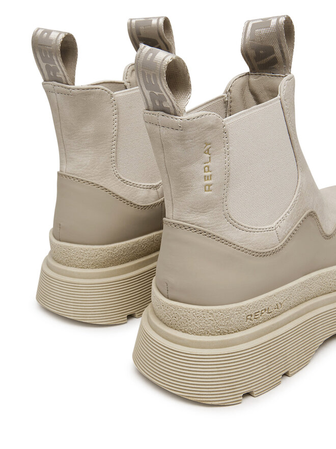 REPLAY Botines Chelsea REPLAY GWL77 .000.C0019S Beis