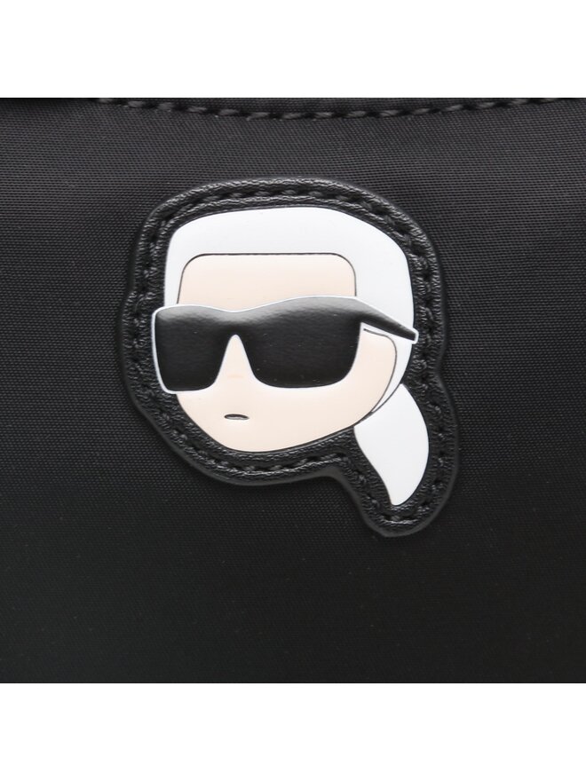KARL LAGERFELD Ročna torba KARL LAGERFELD 231W3073 Črna