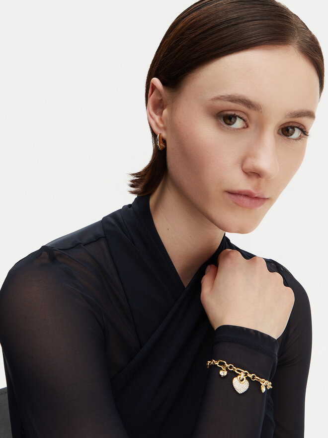 Guess Kolczyki Guess JUBE05 207JW Złoty