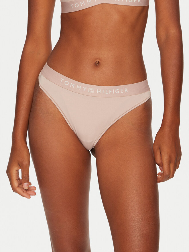 Tommy Hilfiger Tommy Hilfiger Стрінги UW0UW05510 Бежевий