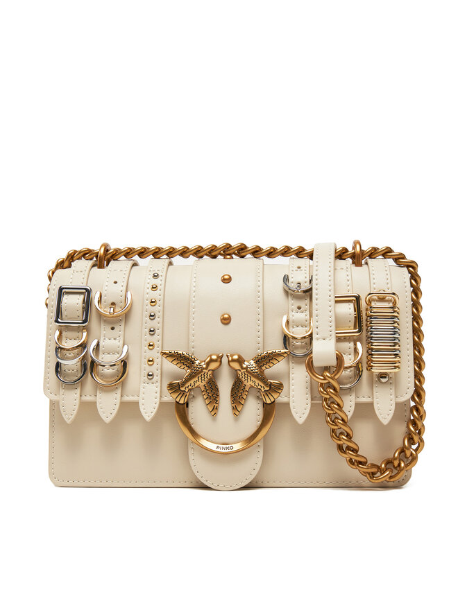 PINKO Τσάντα PINKO Love One Mini Light Cl PE 25 PLTT 103335 A26K Εκρού