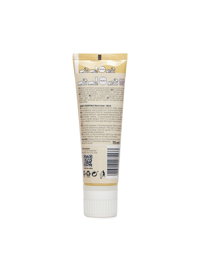Bama Krem do obuwia Bama Shoe Cream 44G34F000C Czarny