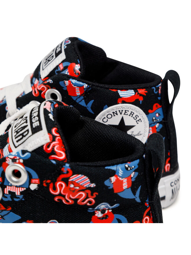 Converse Plátěnky Converse Chuck Taylor All Star Street Mid 672732C Černá