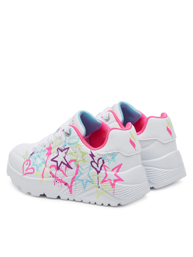 Skechers Sneakersy Skechers Uno Lite - My Drip 310391L/WMN Bílá