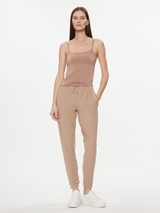 BOSS Boss Топ 50515601 Бежевий Slim Fit
