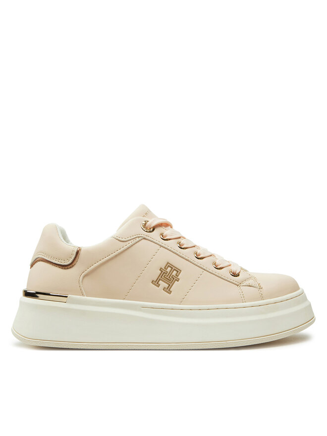 Tommy Hilfiger Sneakersy Tommy Hilfiger Low Cut Lace-Up Sneaker T3A9-33749-1355 S Różowy