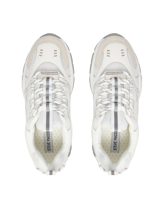 Steve Madden Снікерcи Steve Madden Animates SM11004763 Білий