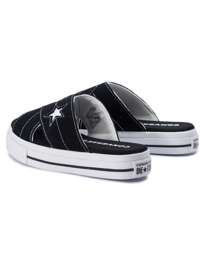 Converse Pantoletten Converse One Star Sandal Slip 564143C Schwarz