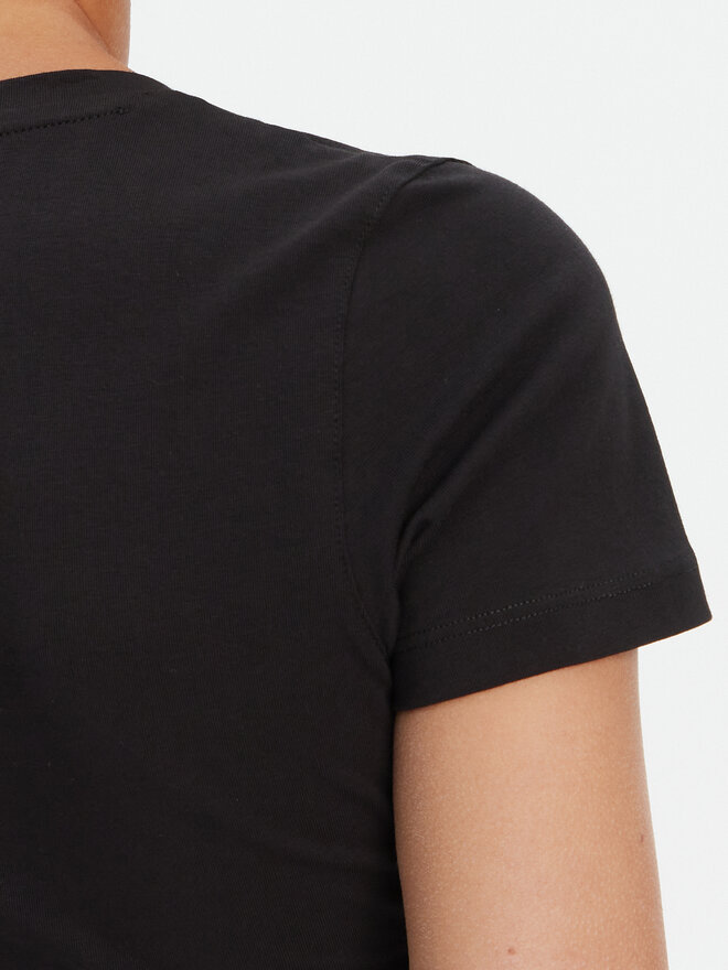 Guess Guess T-Shirt W5YI46 J1314 Μαύρο Regular Fit