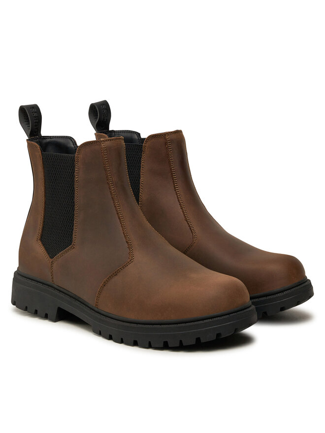 Guess Bokacsizma Guess Sidney Beatles FMFSBE LEA15 Barna