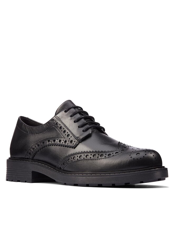 Richelieus Derbies Clarks Orinoco2 Limit 26163621 Noir chaussures