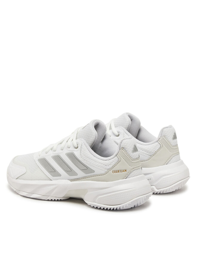 adidas Buty do tenisa adidas Courtjam Control 3 Clay JS2894 Biały