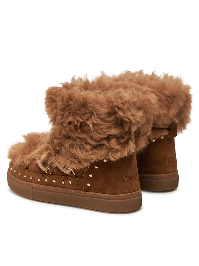 Inuikii Schneeschuhe Inuikii Long Curly 75202-051 Braun