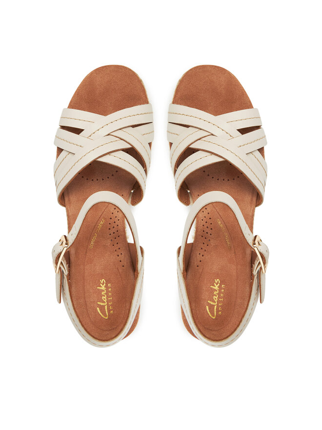 Clarks Alpargatas Clarks Sabina Strap 26181464 Écru