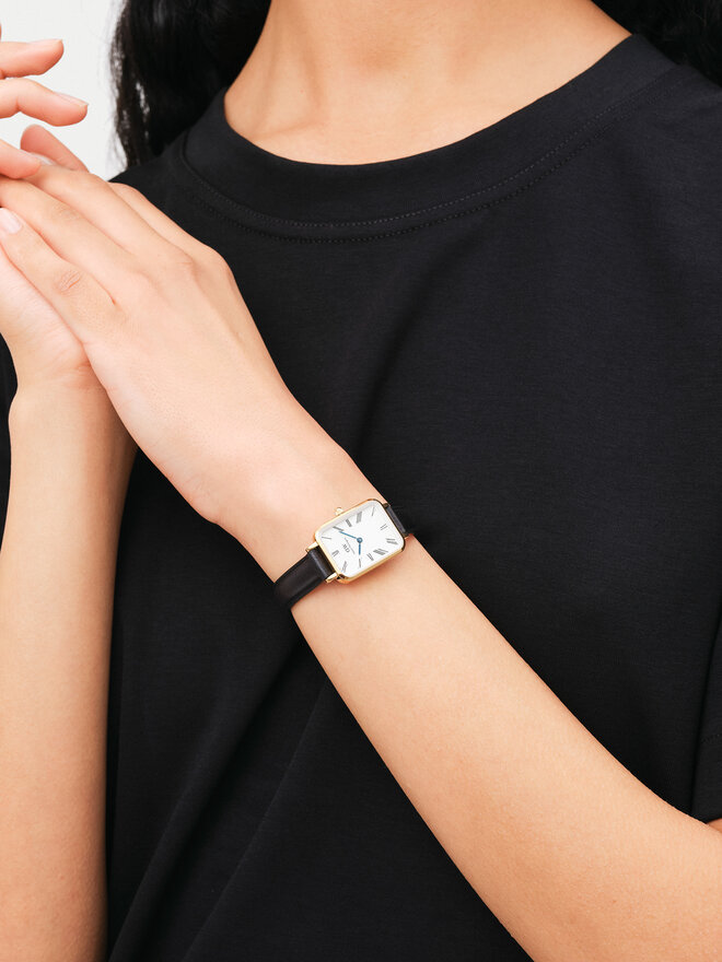 Daniel Wellington Zegarek Daniel Wellington Quadro Roman Numerals Sheffield DW00100692 Czarny