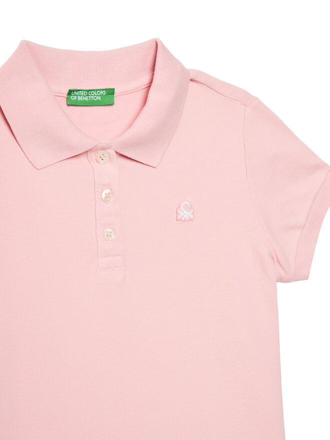 United Colors Of Benetton United Colors Of Benetton Poloshirt 3WG9C300O Rosa Regular Fit