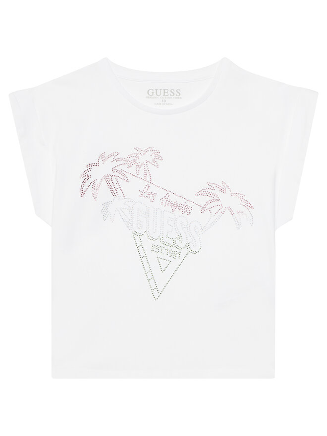 Guess Guess T-Shirt J5GI32 K8HM4 Λευκό Regular Fit