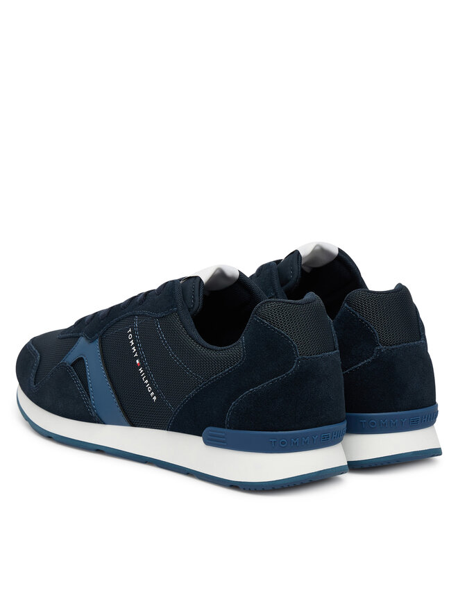 Tommy Hilfiger Сникърси Tommy Hilfiger Runner Icon Mix FM0FM05679 Тъмносин