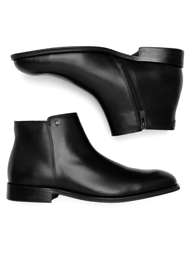 GINO ROSSI Škornji Gino Rossi FABIO-04 124 AM Črna